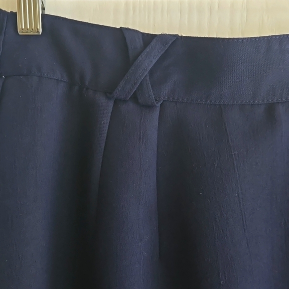 1980s Vintage Navy Skirt Addition Elle - Picture 4 of 13